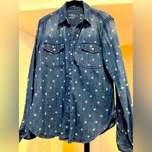 Gap 1960 denim star shirt